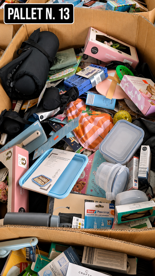 🚨 1000 PEZZI DI BAZAR IN UN SOLO PALLET 🚨