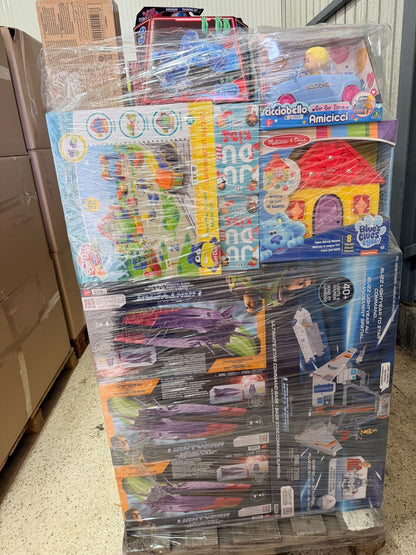 🧸🎉 PALLET GIOCATTOLI TOP BRAND – H 170 CM 🎉🧸 890€