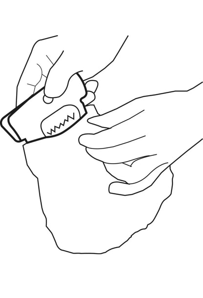 ZOOFARI® Pala per escrementi di cane (verde scuro e chiaro)