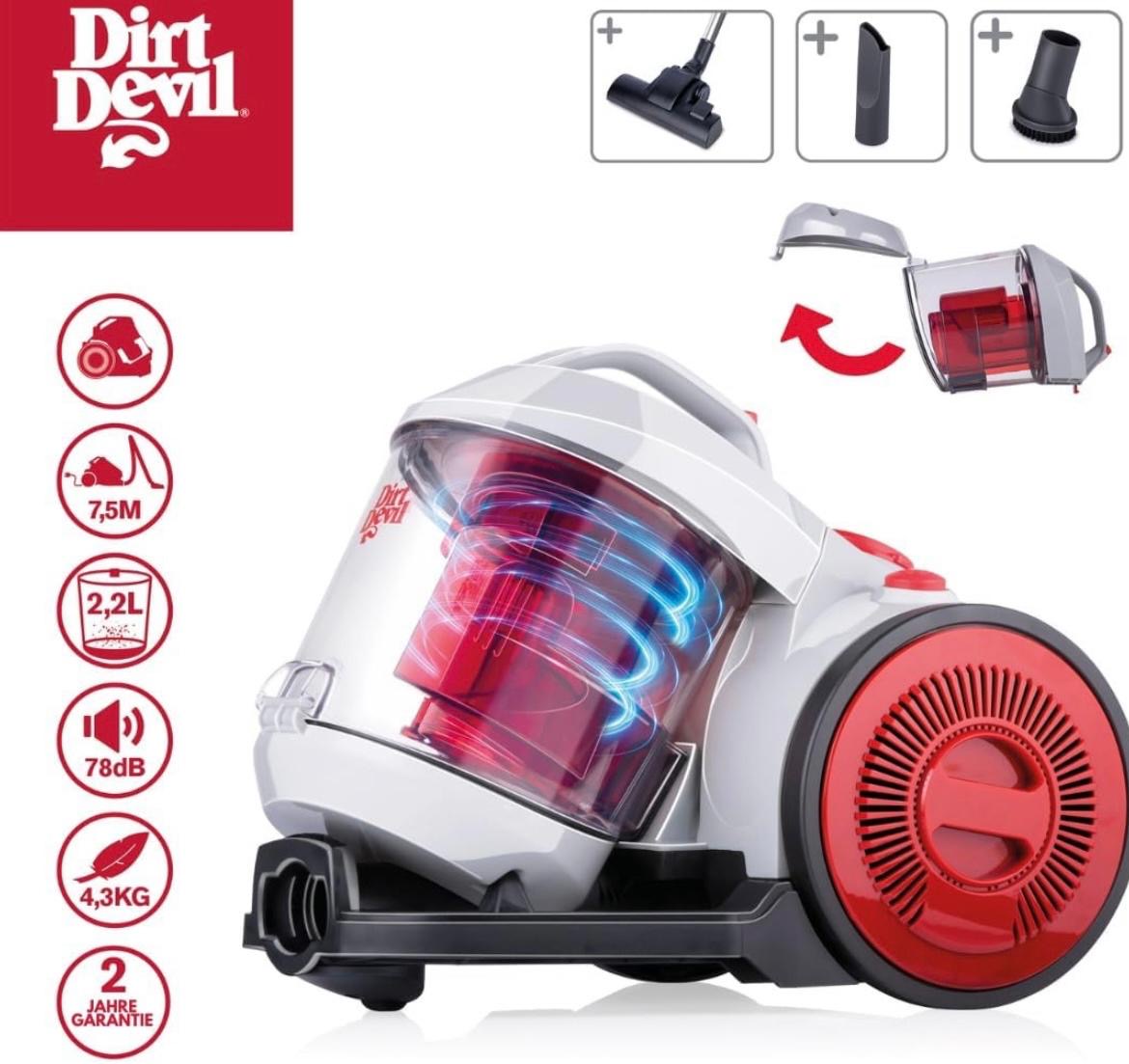 Aspirapolvere DirtDevil senza sacco