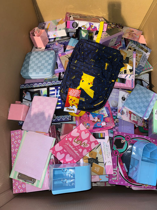 📚 PALLET CARTOLERIA – 500 PEZZI A PREZZO BOMBA 🔥