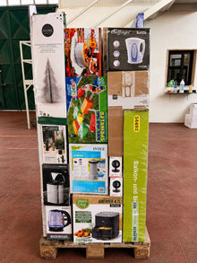 PALLET STOCK MISTO CASA & PICCOLI ELETTRODOMESTICI – 110 PEZZI