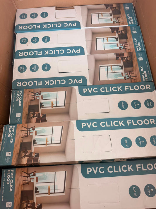 🔥 PALLET SPECIAL – PAVIMENTAZIONE PVC CLICK EFFETTO LEGNO 🔥
